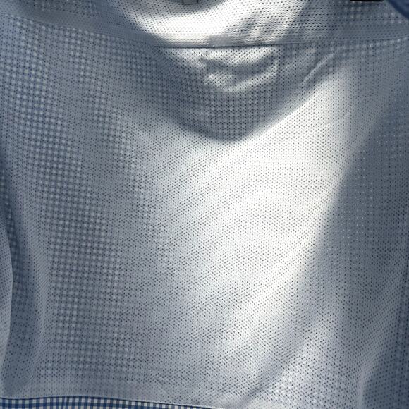 Peter Millar Gulf Vented Boat Fishing UPF Sun Shirt Button Down Gingham XL - Picture 6 of 10